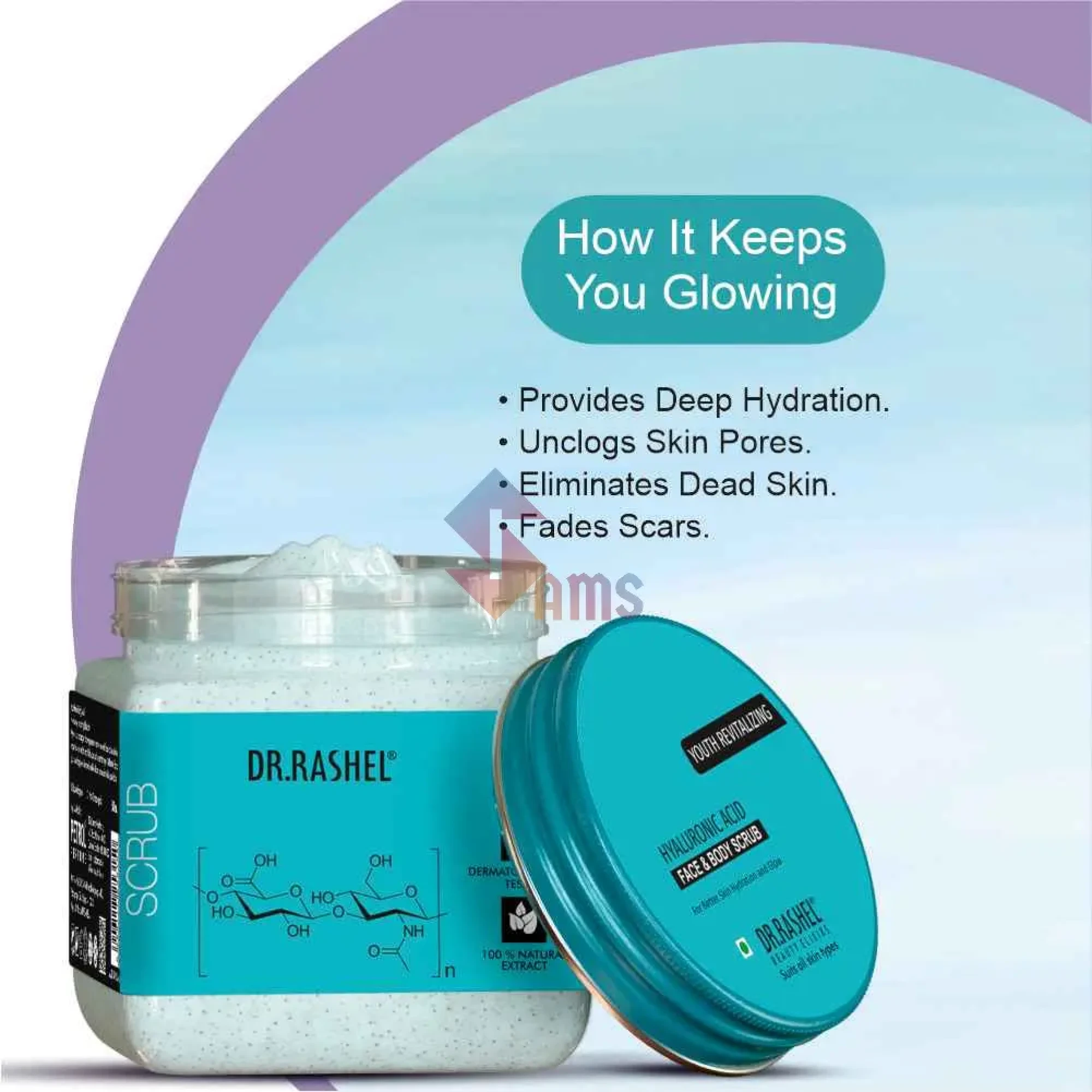 Dr Rashel Hyaluronic Acid Scrub 2 .webp